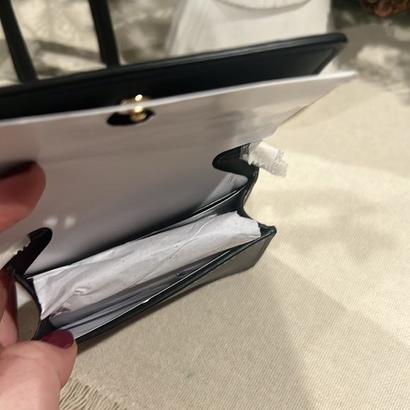 NWT Coach Mini Wallet On A Chain With Leopard Print - Picture 9 of 10